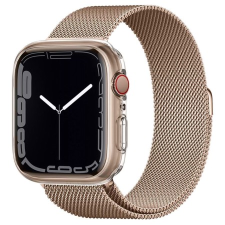 Husa pentru Apple Watch 4 / 5 / 6 / SE / SE 2 / 7 / 8 / 9 (44mm / 45mm) - Spigen Liquid Crystal (ACS04196) - Crystal Clear