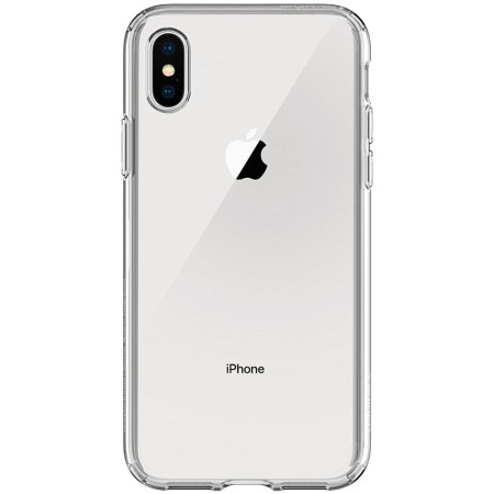 Husa pentru iPhone X / XS - Spigen Liquid Crystal - Clear