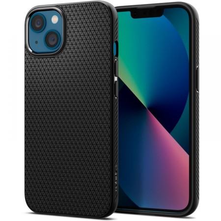 Husa pentru iPhone 13 mini - Spigen Liquid Air - Matte Black