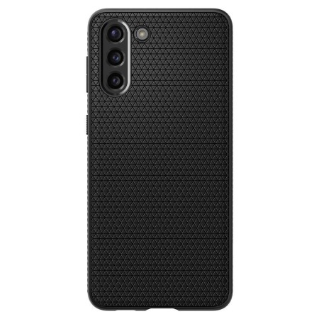 Husa pentru Samsung Galaxy S21 5G - Spigen Liquid Air - Matte Black