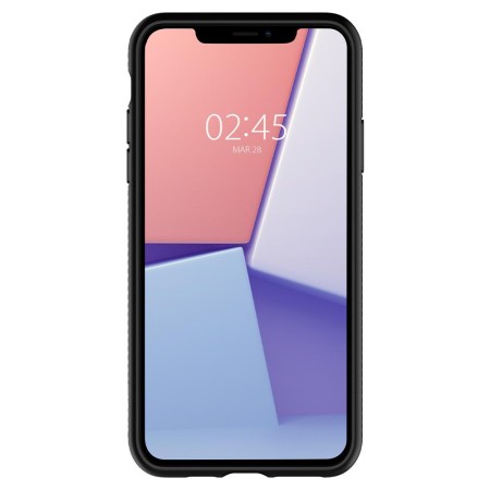 Husa pentru iPhone 11 Pro - Spigen Liquid Air - Matte Black