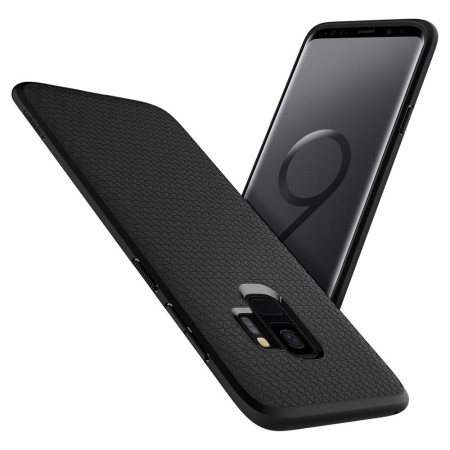 Husa pentru Samsung Galaxy S9 - Spigen Liquid Air - Matte Black