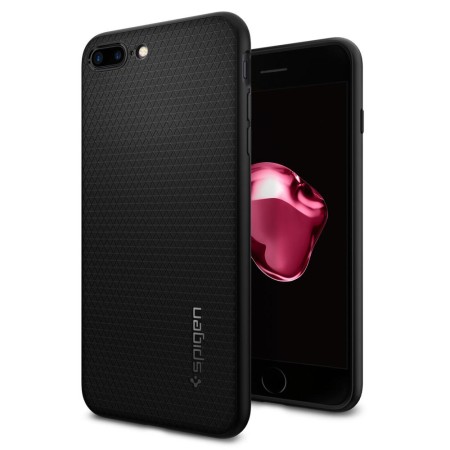 Husa pentru iPhone 7 Plus / 8 Plus - Spigen Liquid Air - Black