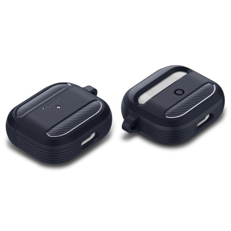 Husa pentru Apple AirPods 3 - Spigen Rugged Armor - Grey