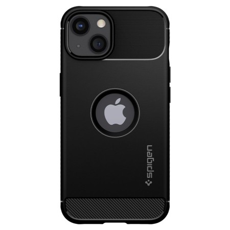 Husa pentru iPhone 13 - Spigen Rugged Armor - Black