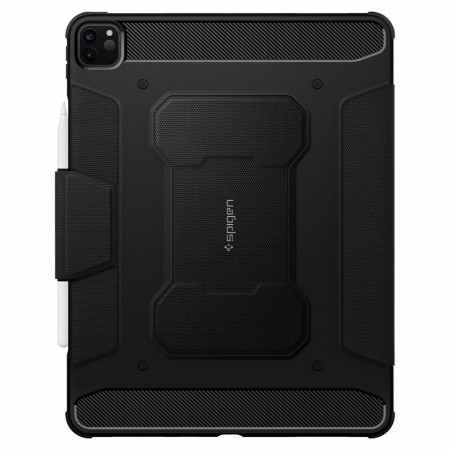 Husa pentru Apple iPad Pro 12.9 (2021 / 2022) - Spigen Rugged Armor Pro - Black