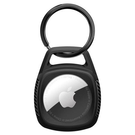 Husa pentru Apple AirTag - Spigen Rugged Armor - Black