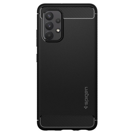 Husa pentru Samsung Galaxy A72 4G / A72 5G - Spigen Rugged Armor - Black