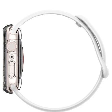 Husa pentru Apple Watch 7 / 8 / 9 (45mm) - Spigen Ultra Hybrid - Clear