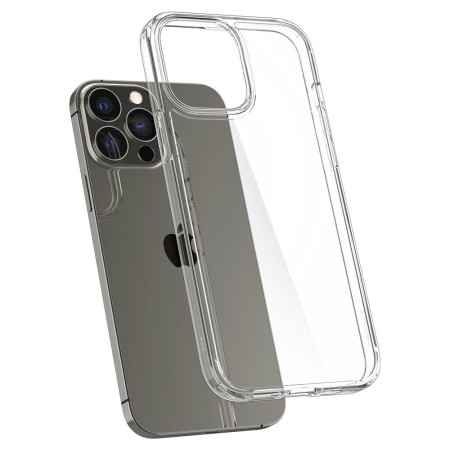 Husa pentru iPhone 13 Pro Max - Spigen Ultra Hybrid - Crystal Clear