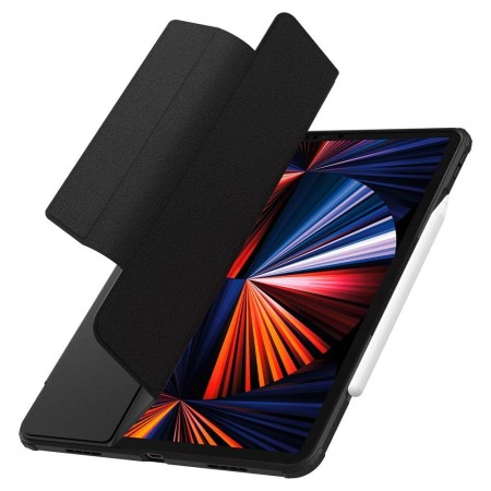 Husa pentru Apple iPad Pro 12.9 (2021) - Spigen Ultra Hybrid Pro - Black