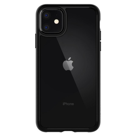 Husa pentru iPhone 11 - Spigen Ultra Hybrid - Matte Black