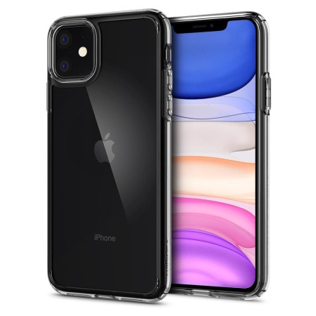 Husa pentru iPhone 11 - Spigen Ultra Hybrid - Crystal Clear