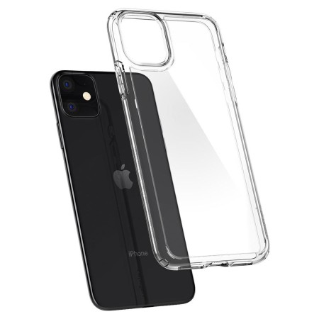 Husa pentru iPhone 11 - Spigen Ultra Hybrid - Crystal Clear