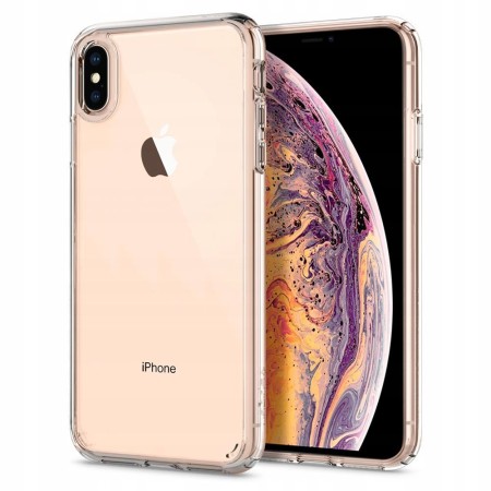 Husa pentru iPhone X / XS - Spigen Ultra Hybrid - Crystal Clear