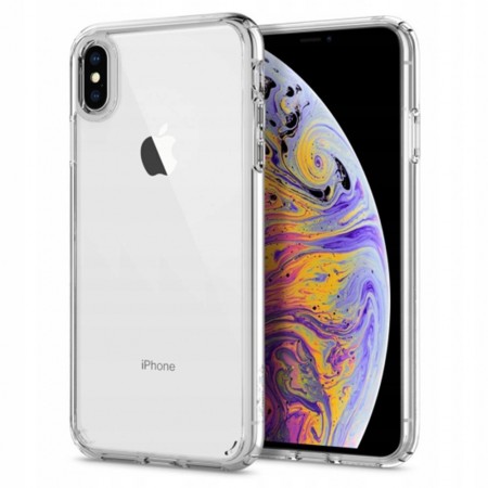 Husa pentru iPhone X / XS - Spigen Ultra Hybrid - Crystal Clear