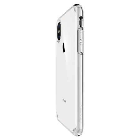 Husa pentru iPhone X / XS - Spigen Ultra Hybrid - Crystal Clear