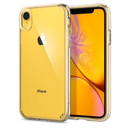 Husa pentru iPhone XR - Spigen Ultra Hybrid - Crystal Clear