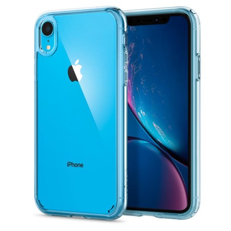 Husa pentru iPhone XR - Spigen Ultra Hybrid - Crystal Clear