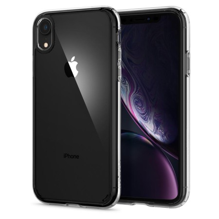 Husa pentru iPhone XR - Spigen Ultra Hybrid - Crystal Clear