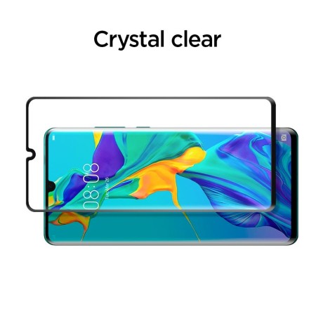 Folie pentru Huawei P30 Pro / P30 Pro New Edition - Spigen Glas.tR Slim - Black