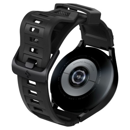 Curea pentru Samsung Galaxy Watch 4/5/Active 2, Huawei Watch GT 3 (42mm)/GT 3 Pro (43mm) - Spigen Rugged Band - Black