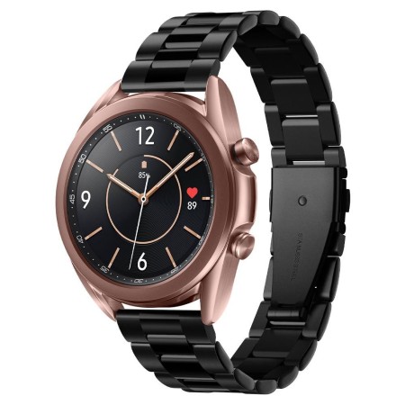 Curea pentru Samsung Galaxy Watch 4/5/Active 2, Huawei Watch GT 3 (42mm)/GT 3 Pro (43mm) 20mm - Spigen Modern Fit - Black