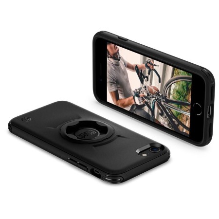 Husa pentru iPhone 7 / 8 / SE 2, SE 2020 / SE 3, SE 2022 - Spigen Gearlock Bike Mount (GCF121) - Black