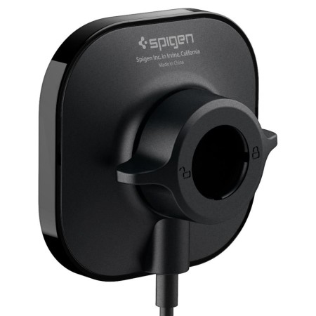 Suport Auto Grila Ventilatie cu Incarcare Wireless 12W - Spigen (ITS12W) - Black