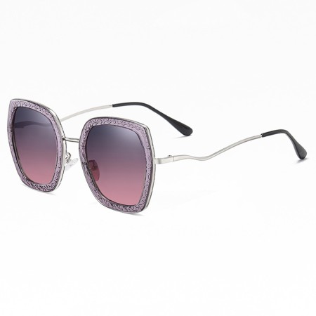 Ochelari de Soare - Techsuit Polarised Metal (WD2207-T10) - Purple