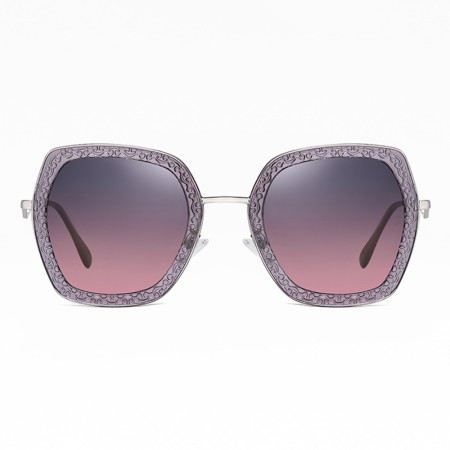 Ochelari de Soare - Techsuit Polarised Metal (WD2207-T10) - Purple