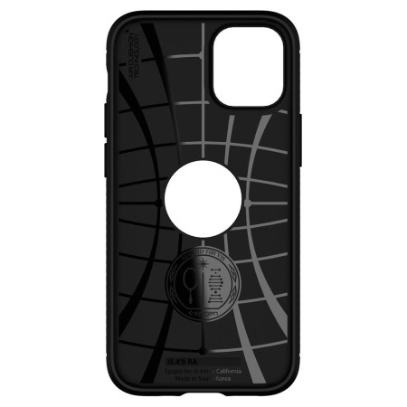 Husa pentru iPhone 12 / 12 Pro - Spigen Rugged Armor - Black