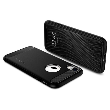 Husa pentru iPhone XR - Spigen Rugged Armor - Black