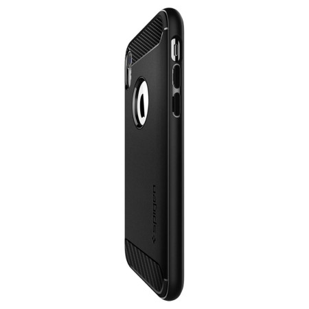 Husa pentru iPhone XR - Spigen Rugged Armor - Black