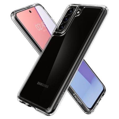 Husa pentru Samsung Galaxy S21 FE 5G - Spigen Ultra Hybrid - Crystal Clear