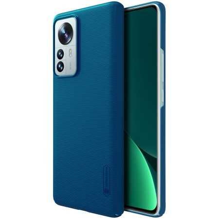 Husa pentru Xiaomi 12 Pro - Nillkin Super Frosted Shield - Blue