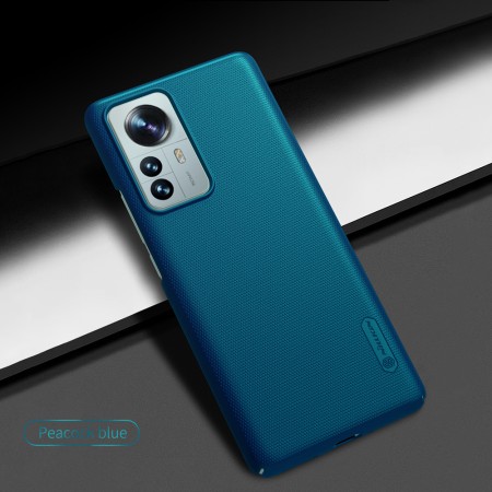 Husa pentru Xiaomi 12 Pro - Nillkin Super Frosted Shield - Blue