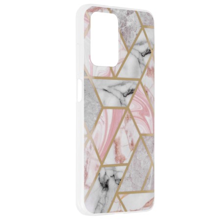 Husa pentru Xiaomi Redmi 10 2021 / Redmi 10 2022 - Techsuit Marble Series - Pink Hex