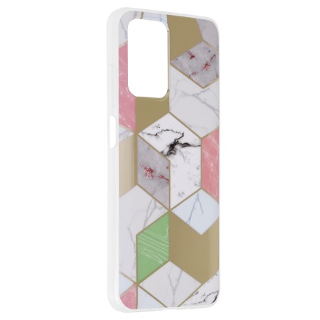 Husa pentru Xiaomi Redmi 10 2021 / Redmi 10 2022 - Techsuit Marble Series - Purple Hex