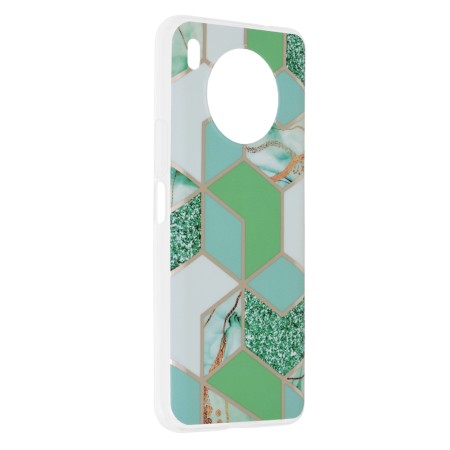 Husa pentru Huawei nova 8i / Honor 50 Lite - Techsuit Marble Series - Green Hex