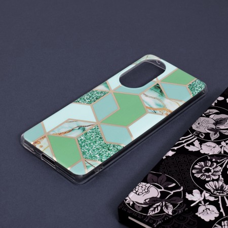 Husa pentru Huawei nova 9 / Honor 50 - Techsuit Marble Series - Green Hex