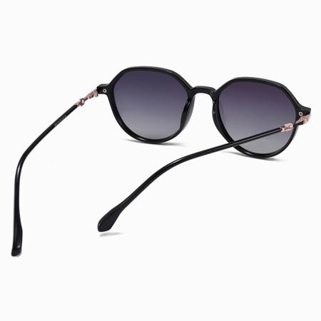 Ochelari de Soare - Techsuit Polarised PC (2203) - Black / Gradient Gray