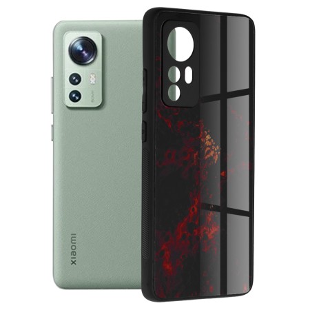 Husa pentru Xiaomi 12 / 12X - Techsuit Glaze Series - Red Nebula