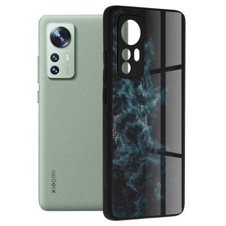 Husa pentru Xiaomi 12 / 12X - Techsuit Glaze Series - Blue Nebula