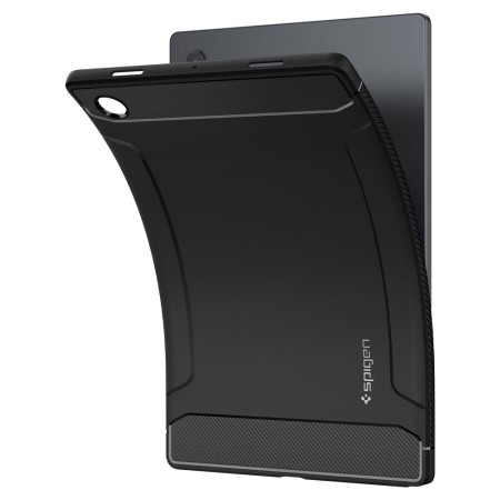 Husa pentru Samsung Galaxy Tab A8 10.5 inch SM-X200/SM-X205 - Spigen Rugged Armor - Black