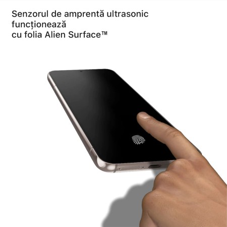 Folie pentru Samsung Galaxy S22 Ultra 5G - Alien Surface Screen+Edges+Back - Transparent