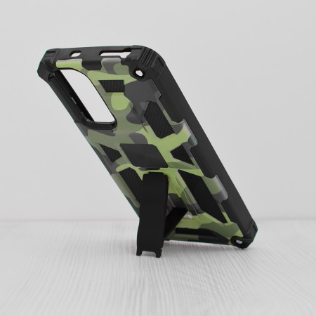 Husa pentru Xiaomi Redmi Note 11 / Note 11S - Techsuit Blazor Series - Camo Lime