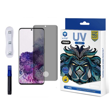 Folie pentru Huawei P50 Pro - Lito 3D UV Glass - Privacy