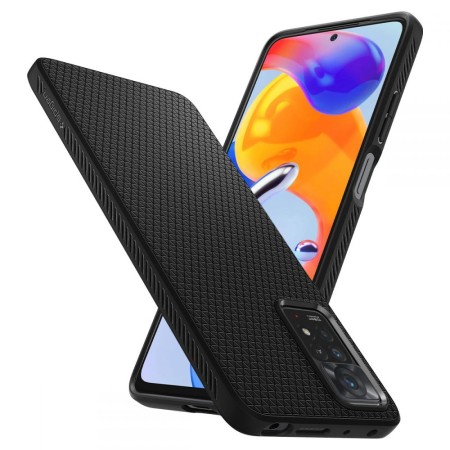 Husa pentru Xiaomi Redmi Note 11 Pro 4G / Note 11 Pro 5G - Spigen Liquid Air - Matte Black