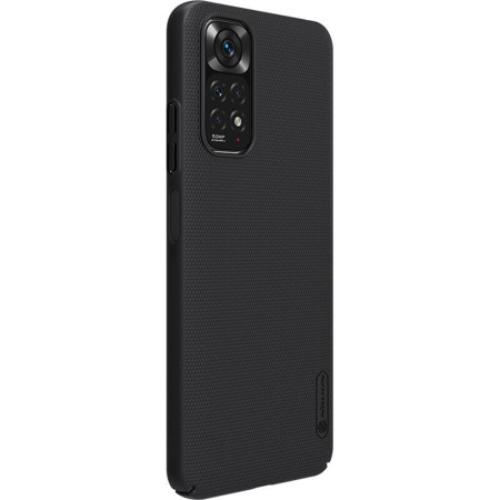 Husa pentru Xiaomi Redmi Note 11 / Note 11S - Nillkin Super Frosted Shield - Black